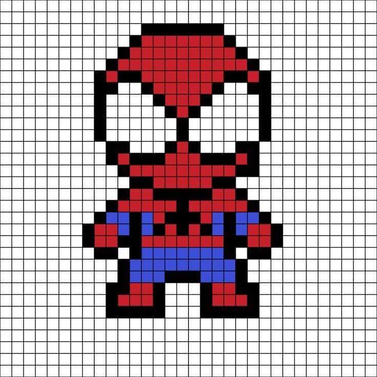 Coloriage Spiderman à imprimer et colorier