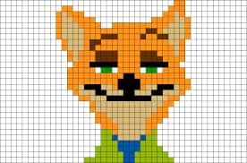 Coloriage Renard Disney à imprimer et colorier