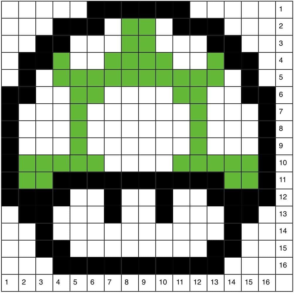Coloriage Luigi Vert à imprimer et colorier