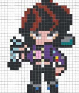 Coloriage Brawler mystérieux à imprimer et colorier