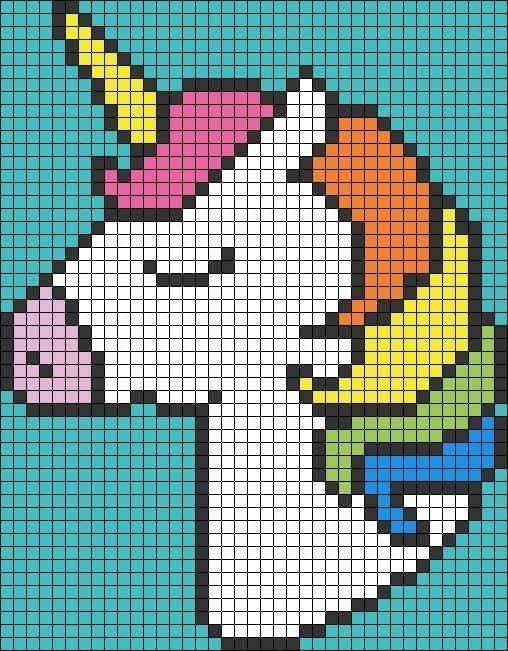 Coloriage Licorne magique à imprimer et colorier