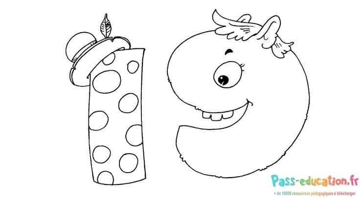 Coloriage Hippo élégant et fromage à imprimer et colorier