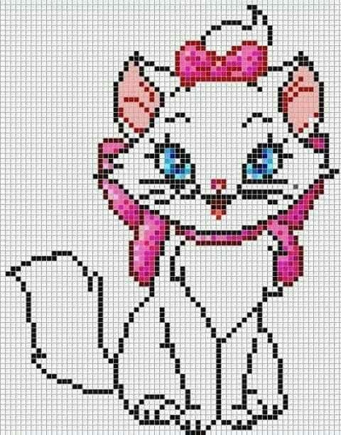 Coloriage Chat coquet à imprimer et colorier