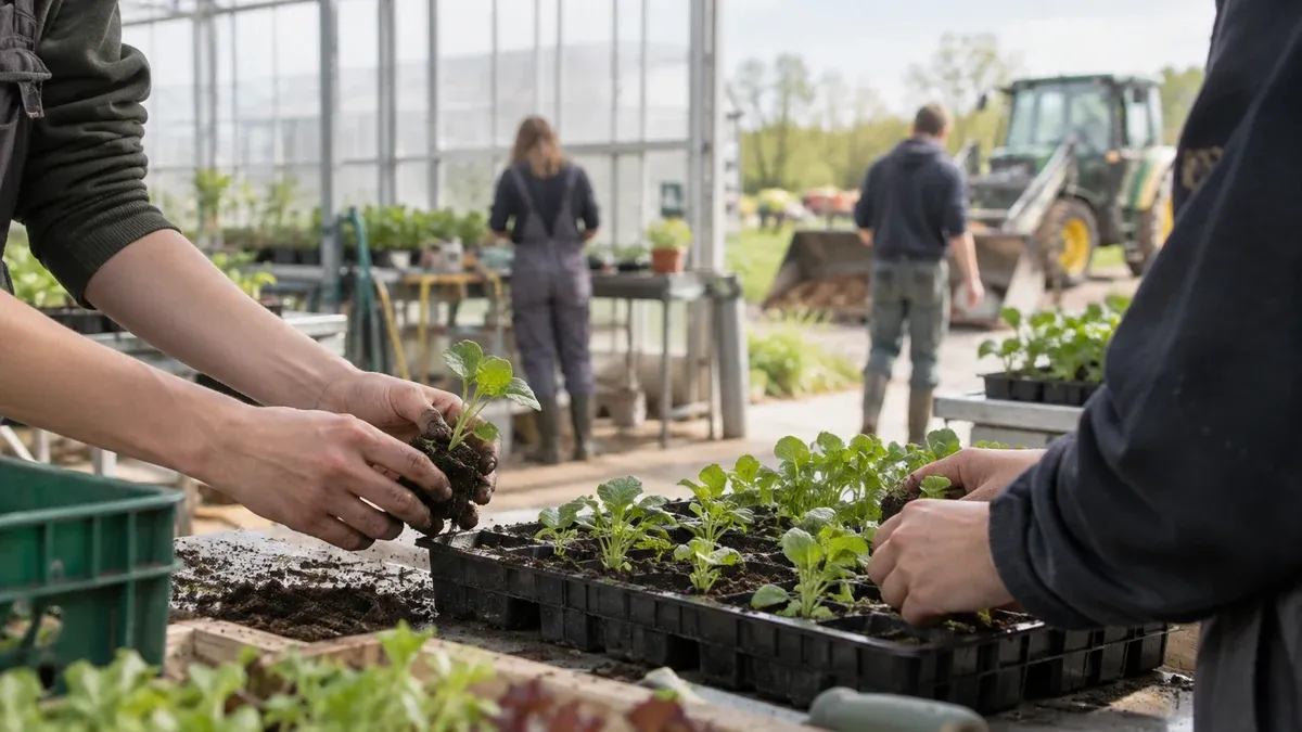 Photographie d'illustration générée par IA, sans texte, en lien avec : Aider les investissements des lycées agricoles publics