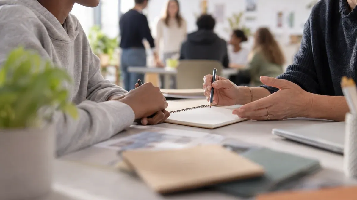 Photographie d'illustration générée par IA, sans texte, en lien avec : Alliance Mentorat ASE : un an après, les premiers résultats de notre évaluation d’impact