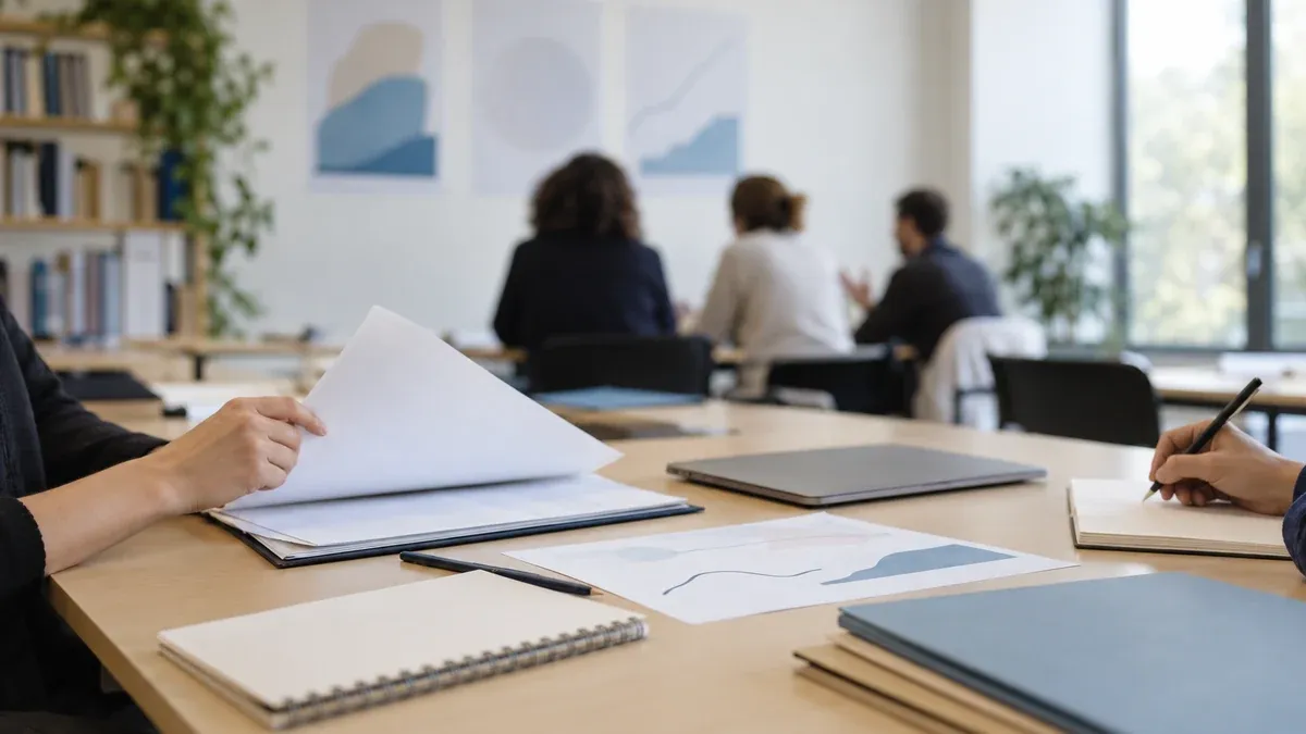 Photographie d'illustration générée par IA, sans texte, en lien avec : Appel à communications - Journées du Longitudinal 2027 : 3e massification scolaire, inégalités, parcours de fo