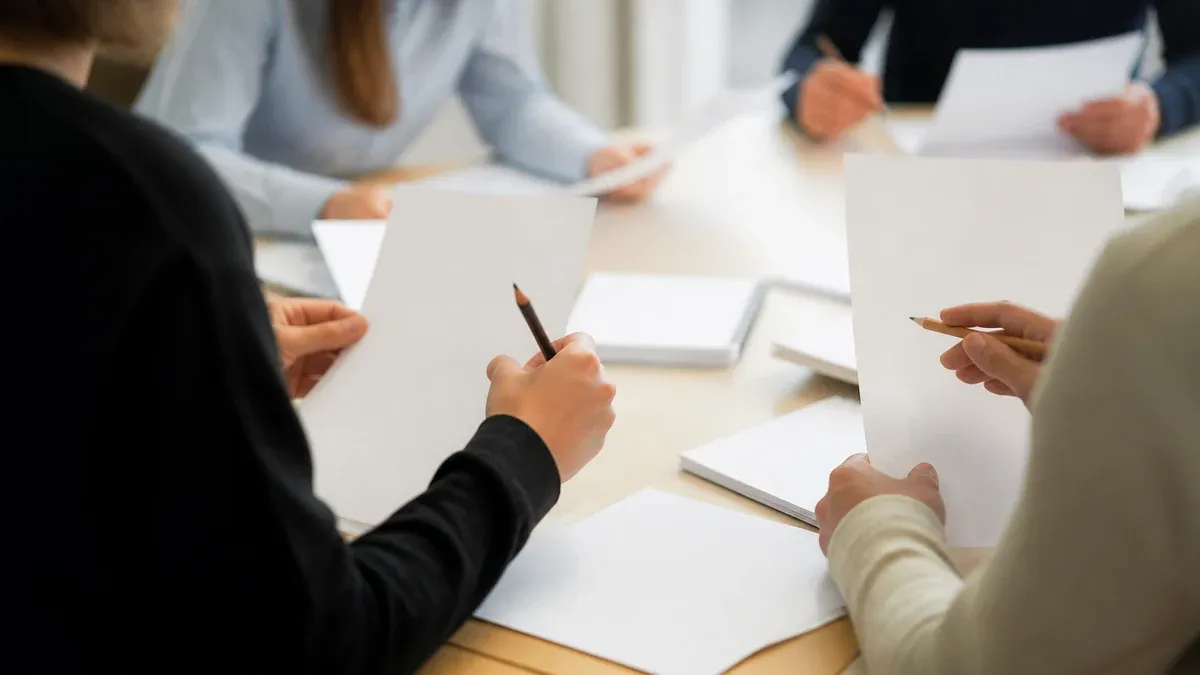 Photographie d'illustration générée par IA, sans texte, en lien avec : VersLeHaut examine les propositions sur jeunesse, éducation et famille