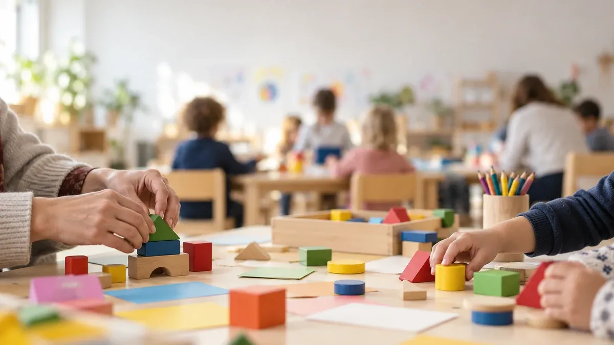 Photographie d'illustration générée par IA, sans texte, en lien avec : Lauréats 2026 du Prix européen de l’enseignement innovant : les savoirs fondamentaux et les compétences à l’ho