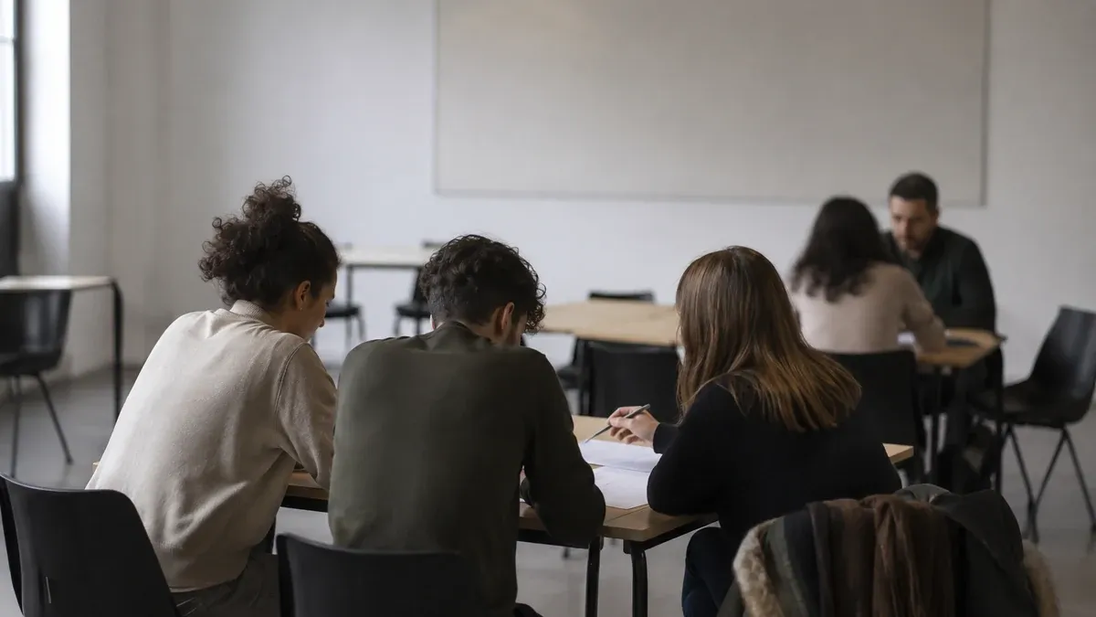Photographie d'illustration générée par IA, sans texte, en lien avec : L’UNML signale une baisse des volontaires du Service civique en 2025