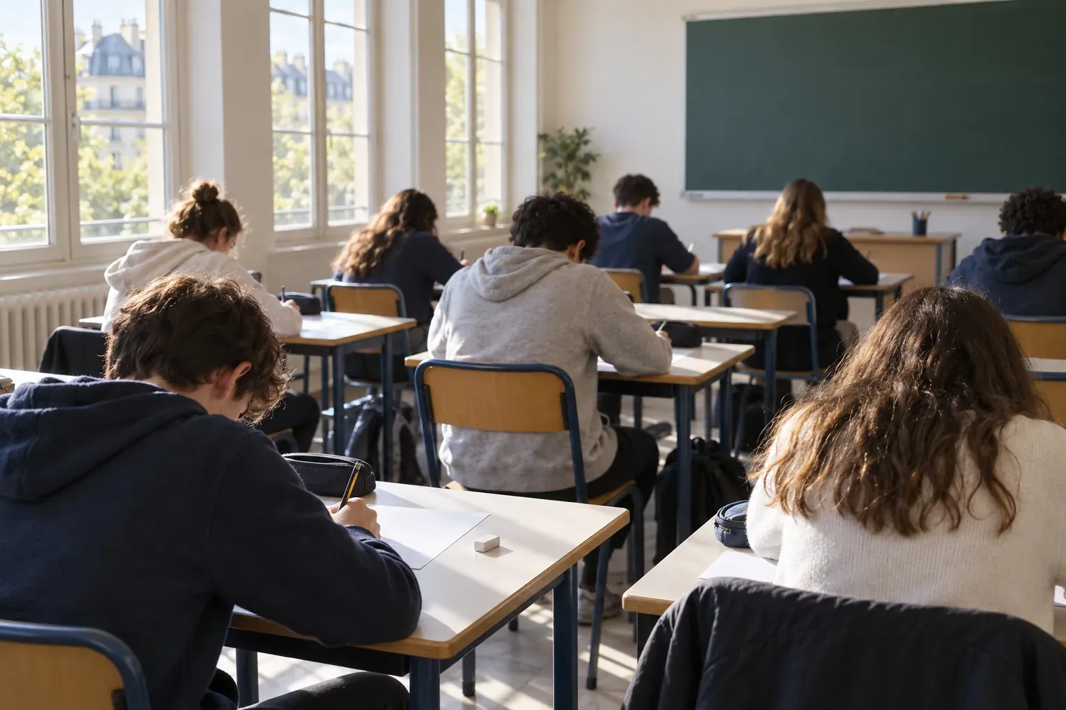 Photographie d'illustration générée par IA, sans texte, en lien avec : Concours Kangourou des mathématiques 2027