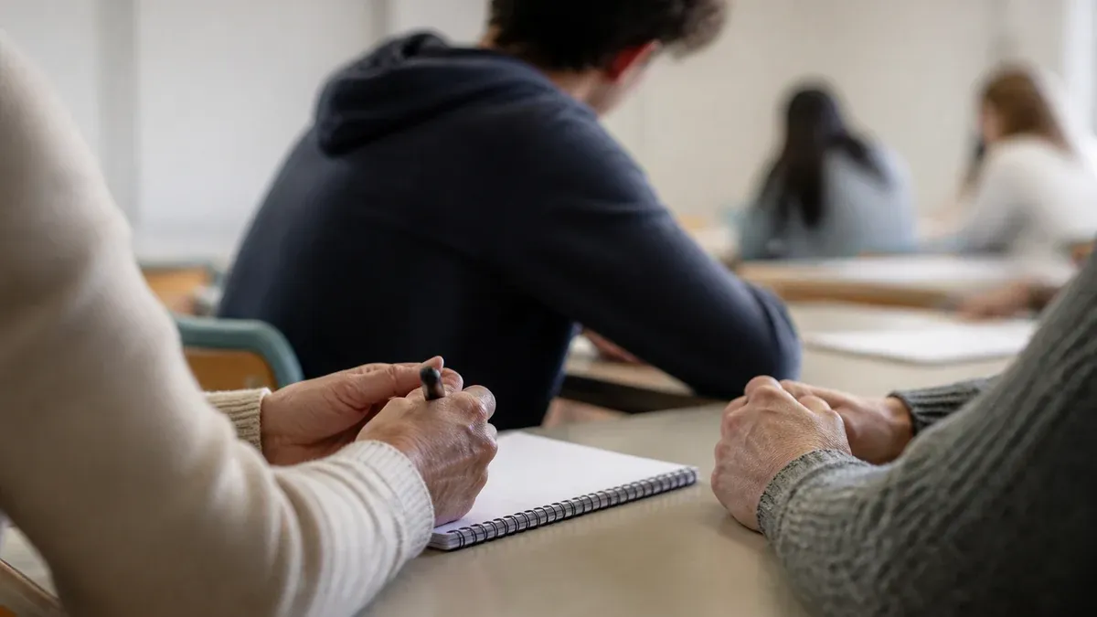 Photographie d'illustration générée par IA, sans texte, en lien avec : Décrochage scolaire : solutions et acteurs qui aident