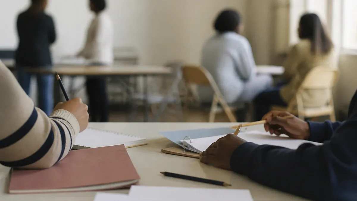Photographie d'illustration générée par IA, sans texte, en lien avec : Soutien scolaire gratuit : associations et dispositifs 2026