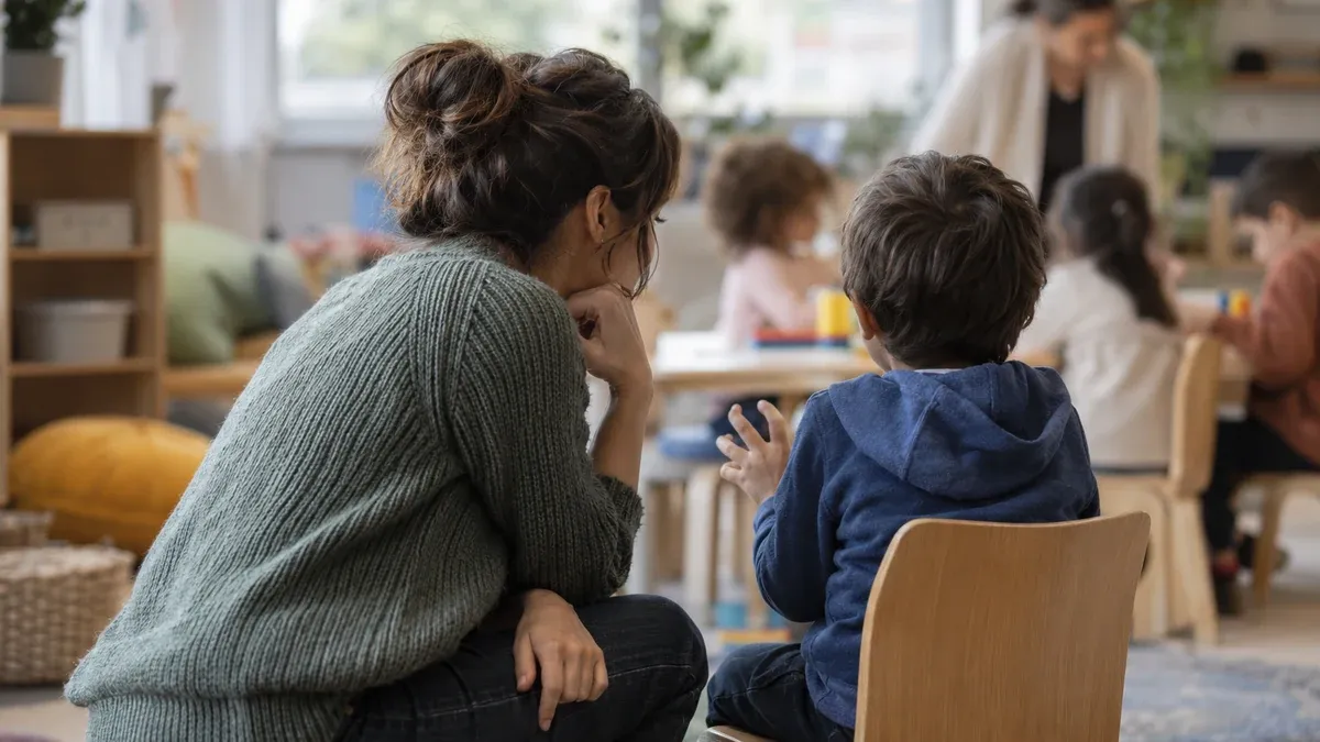 Photographie d'illustration générée par IA, sans texte, en lien avec : Protection de l'enfance : le Département veut que chaque adulte écoute et croie