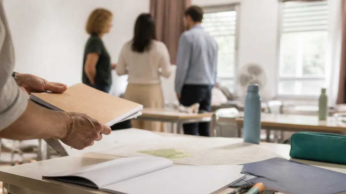 Photographie d'illustration générée par IA, sans texte, en lien avec : Rentrée 2026 : exigences scolaires, protection et adaptation territoriale renforcées