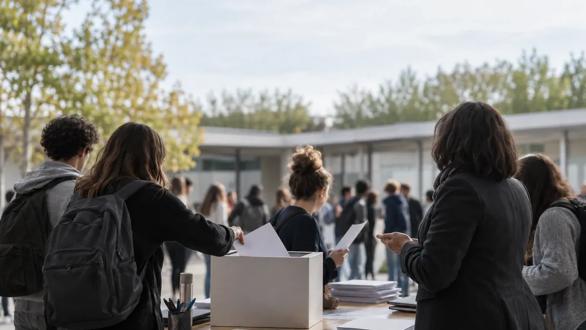 Photographie d'illustration générée par IA, sans texte, en lien avec : Seine-Saint-Denis : le Département demande la fin de Parcoursup