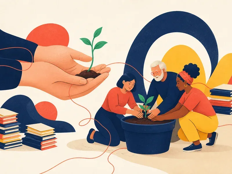 Illustration : Fondations engagés pour l'éducation