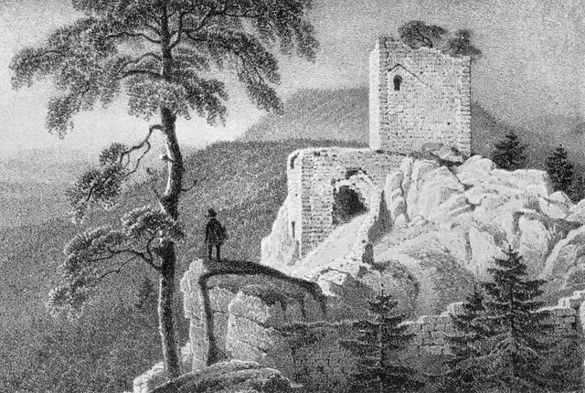 Ruines du château de Bilstein
