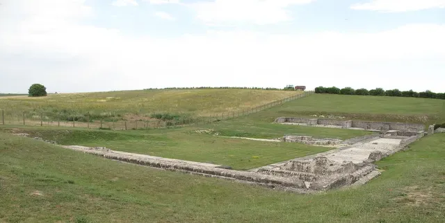 Vestiges d'un ensemble monumental gallo-romain à vocation cultuelle