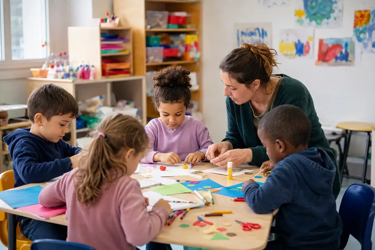 Métiers avec les enfants