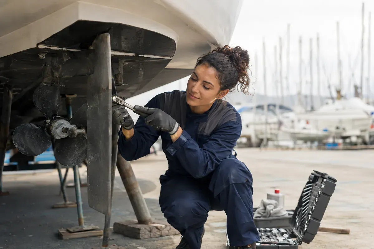 Agent de maintenance nautique