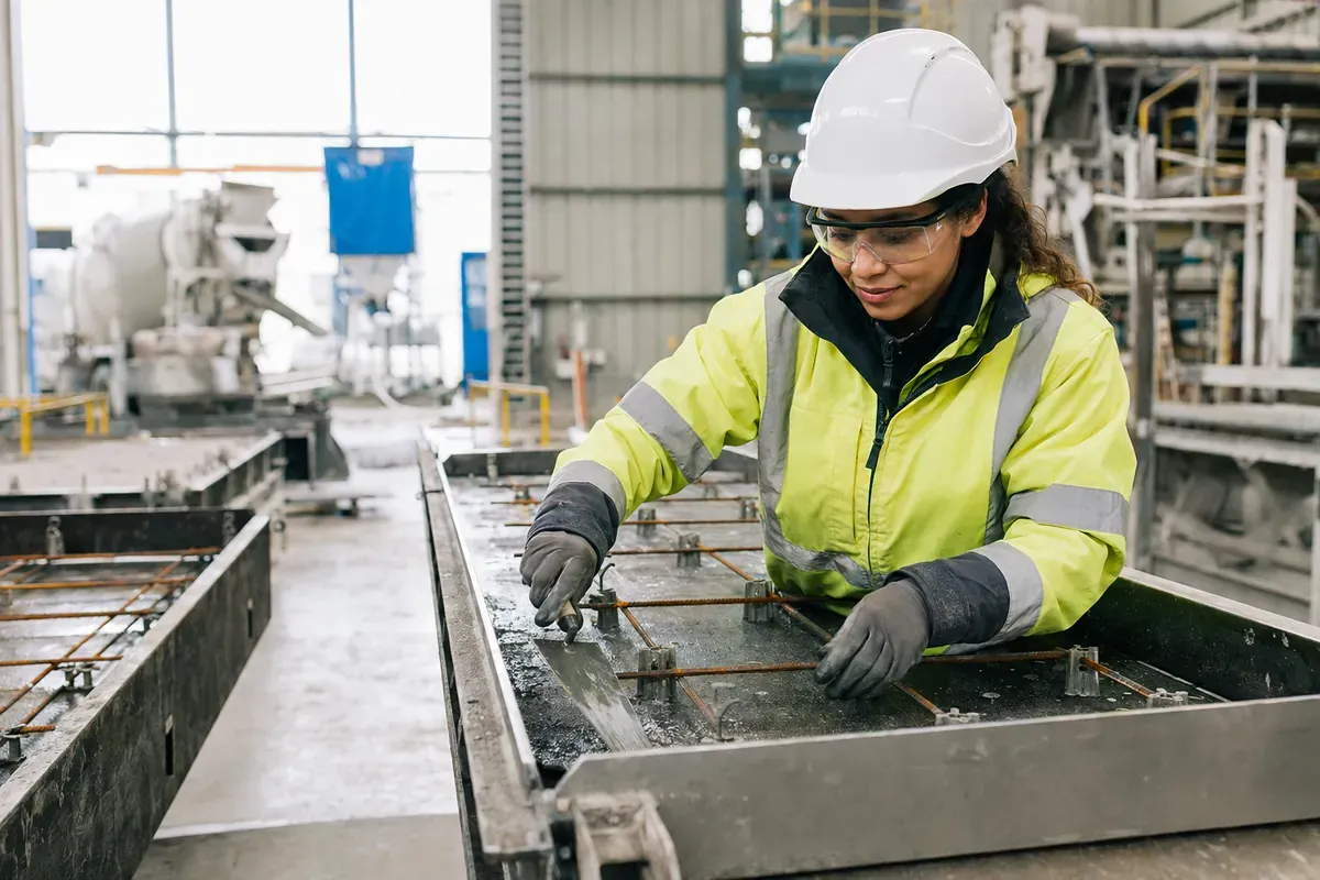 Agent de préfabrication de l'industrie du béton