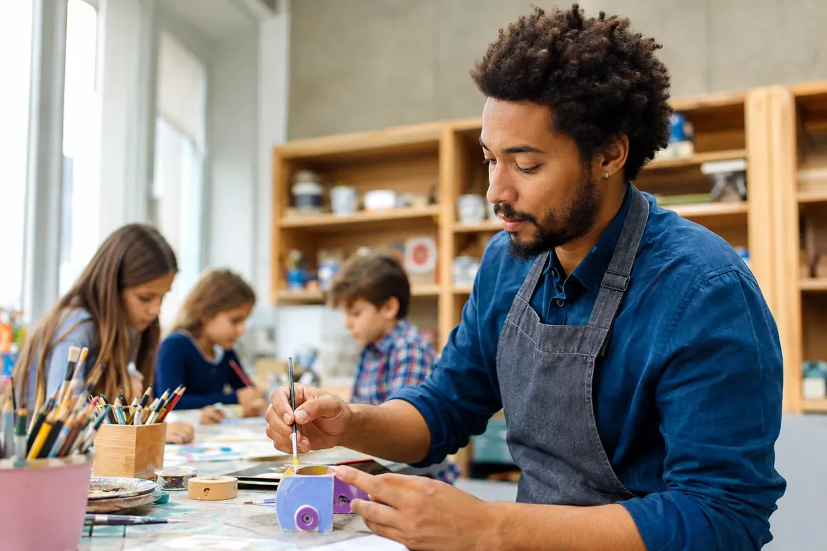 Animateur d'atelier artistique ou ludique