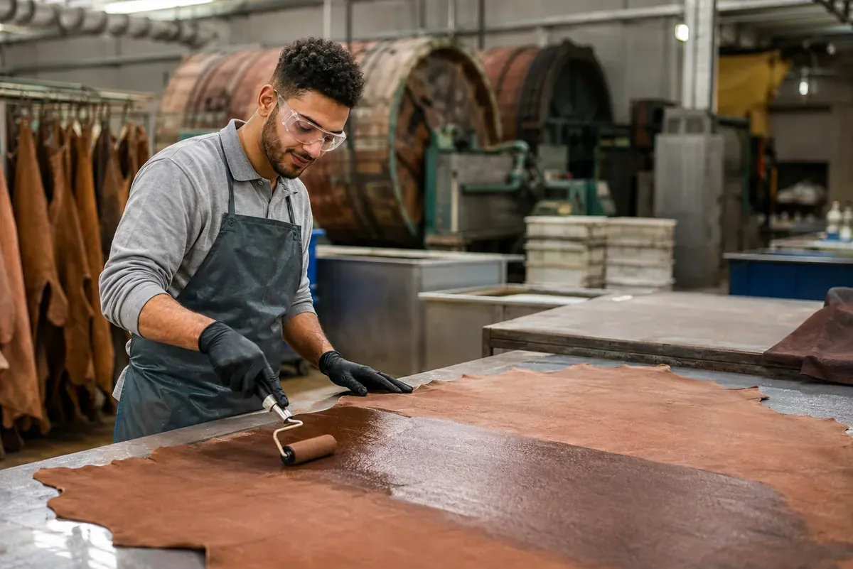 Applicateur en tannerie-mégisserie