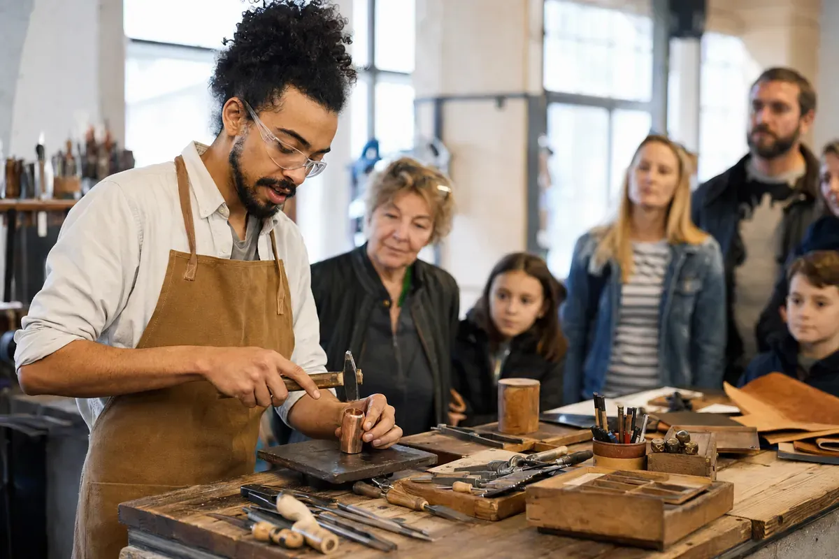 Artisan démonstrateur