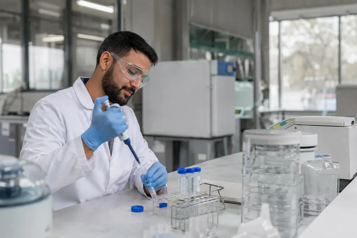 Biologiste de contrôle fabrication en industrie