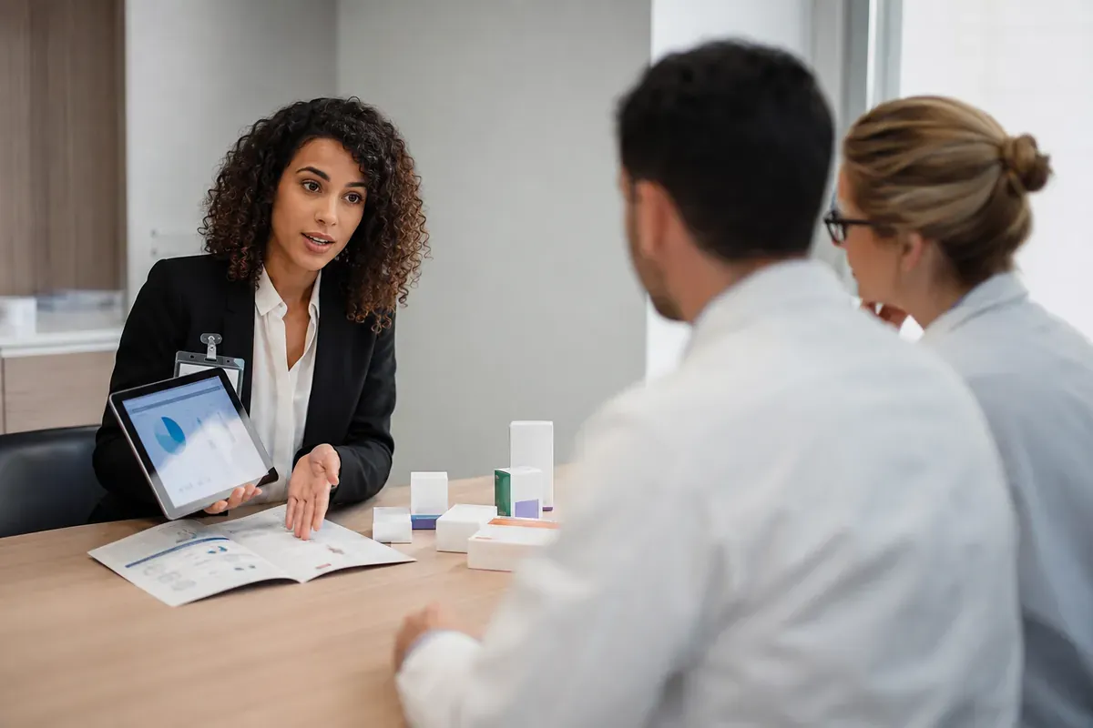 Chargé de l'information promotionnelle du médicament en industrie pharmaceutique
