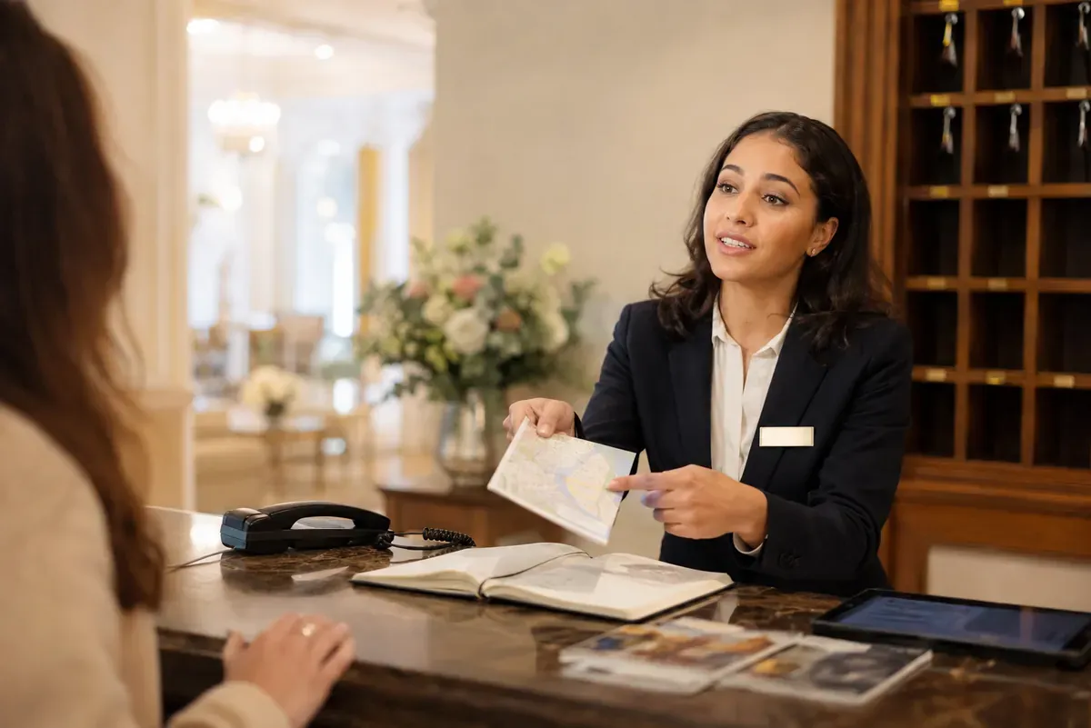 Chef concierge d'hôtel