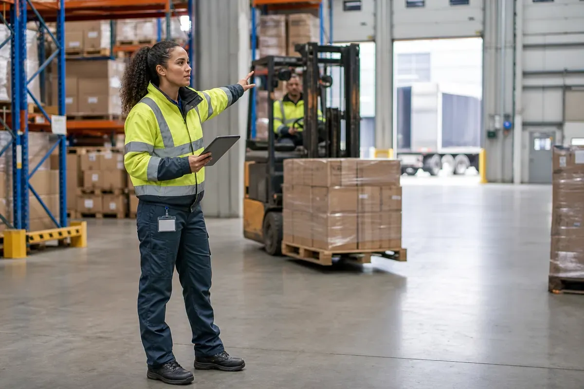 Chef d'équipe logistique