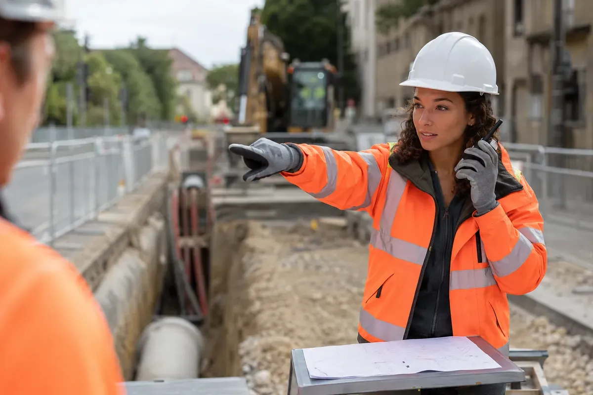Chef d'équipe travaux publics