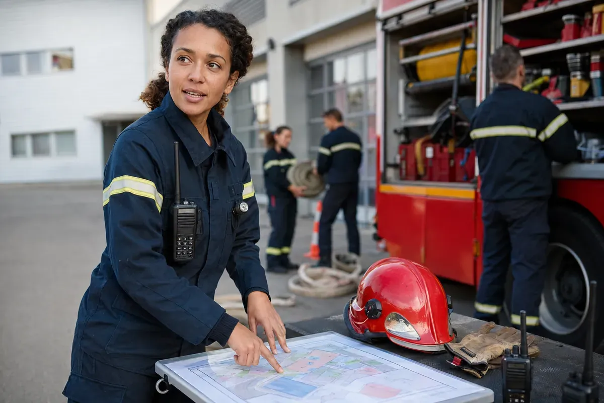 Chef de centre d'incendie et de secours