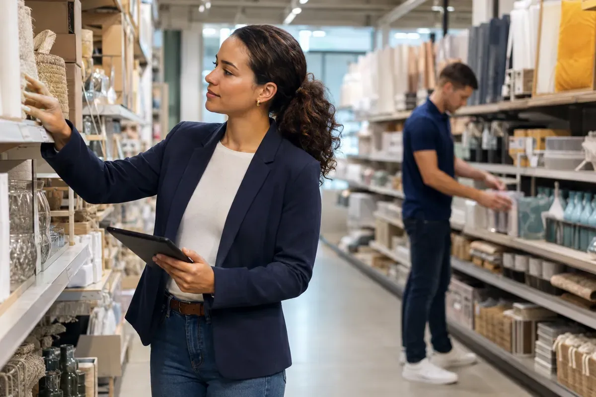 Chef de rayon de produits non alimentaires