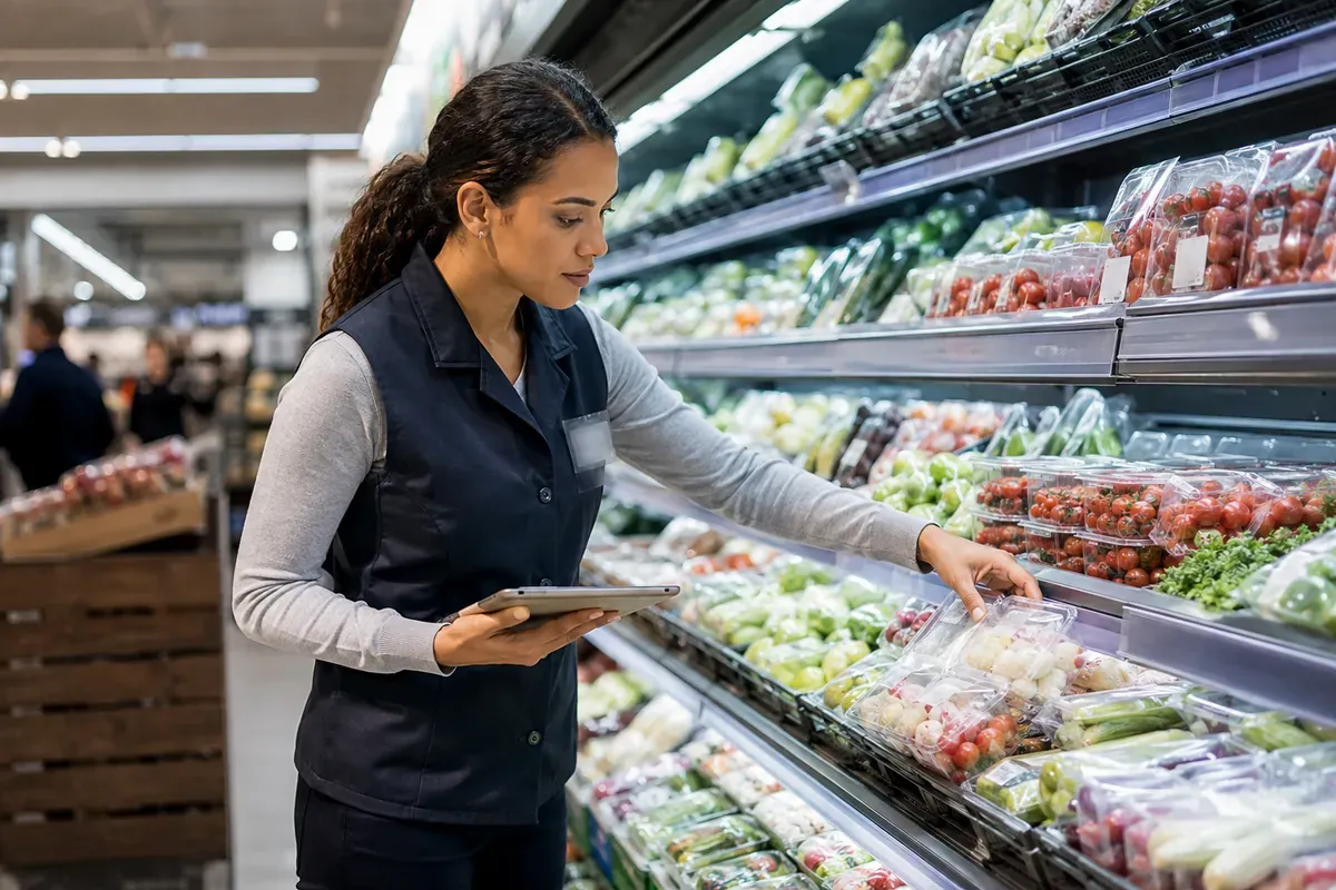 Chef de rayon produits frais