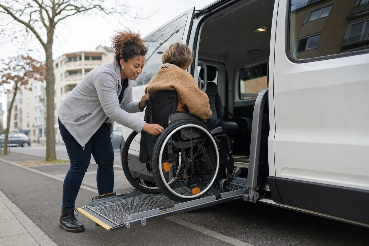 Conducteur accompagnateur de personnes à mobilité réduite