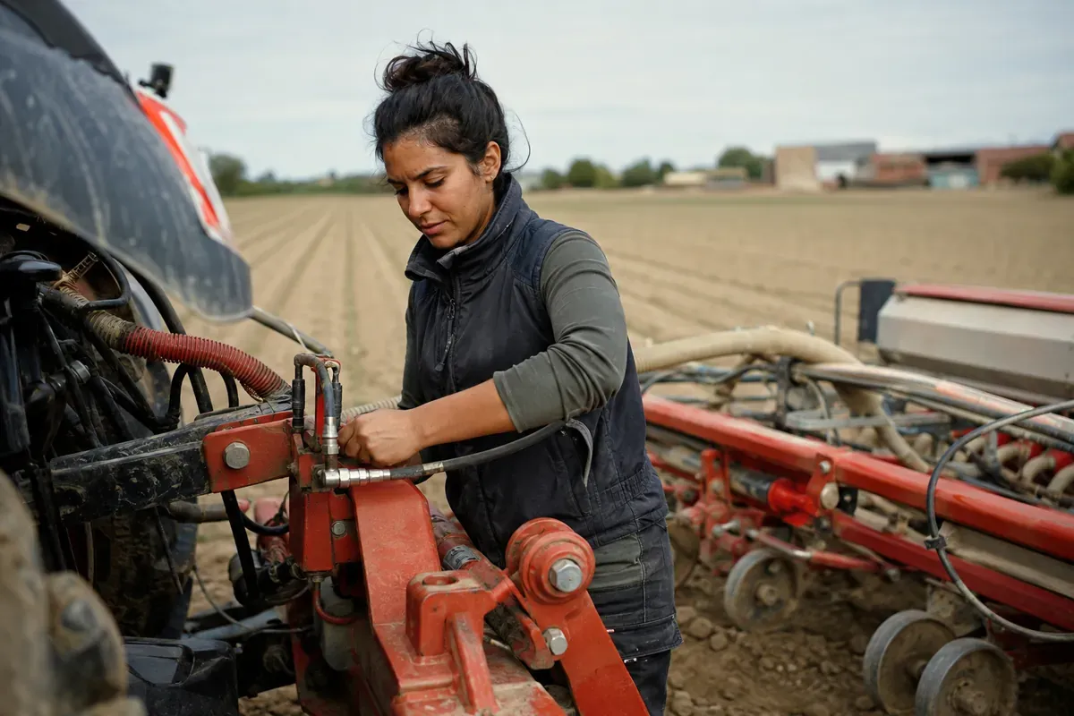 Conducteur d'engins agricoles