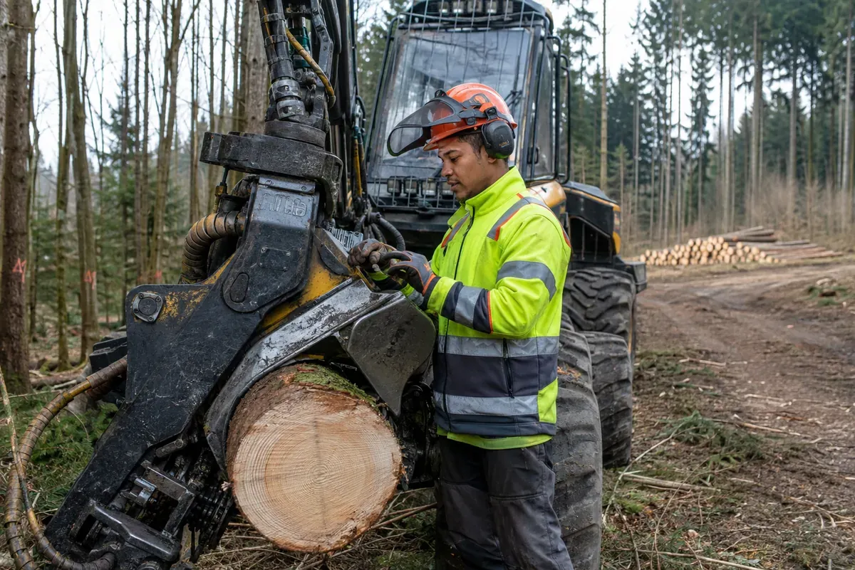 Conducteur d'engins d'exploitation forestière