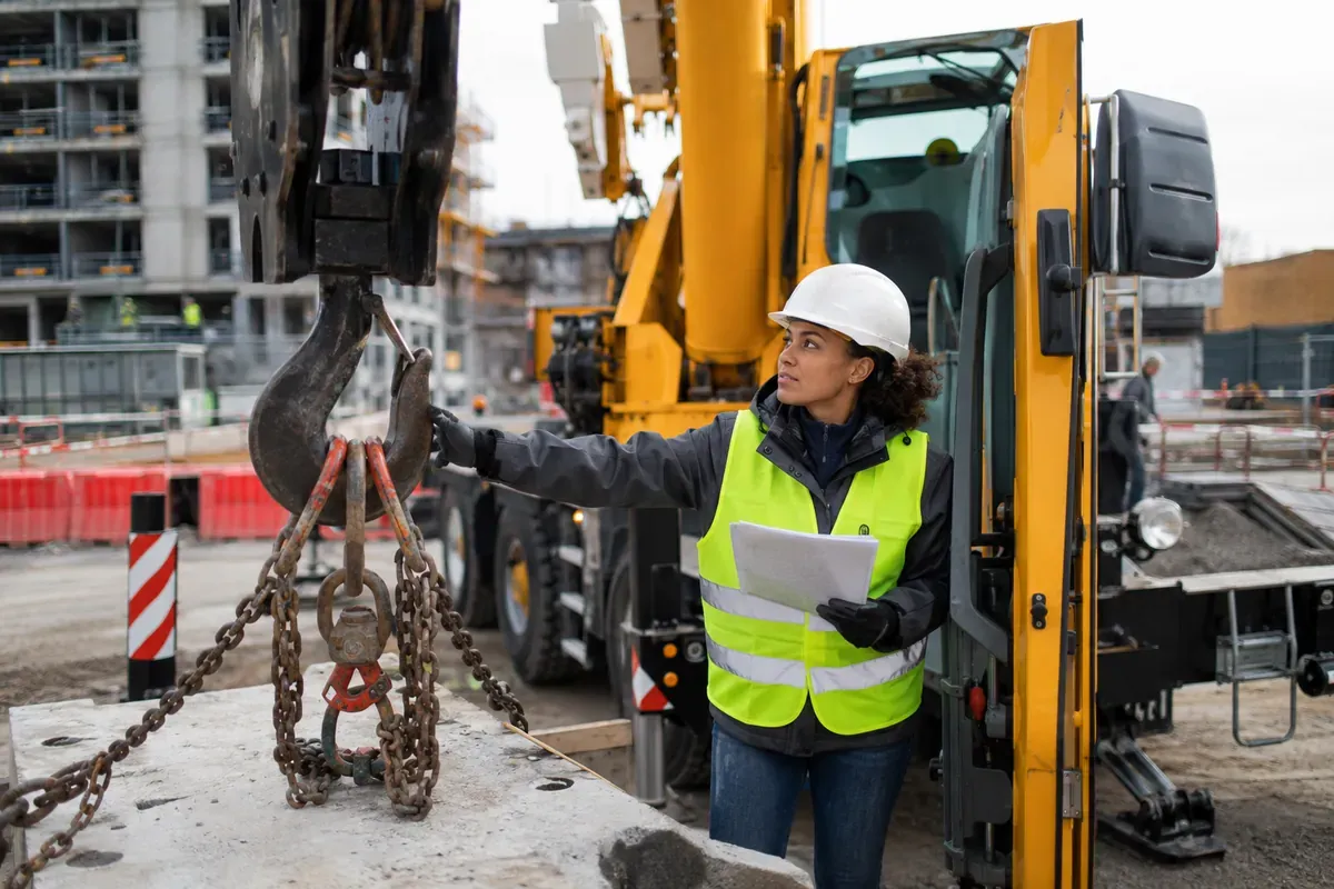 Conducteur de grue mobile