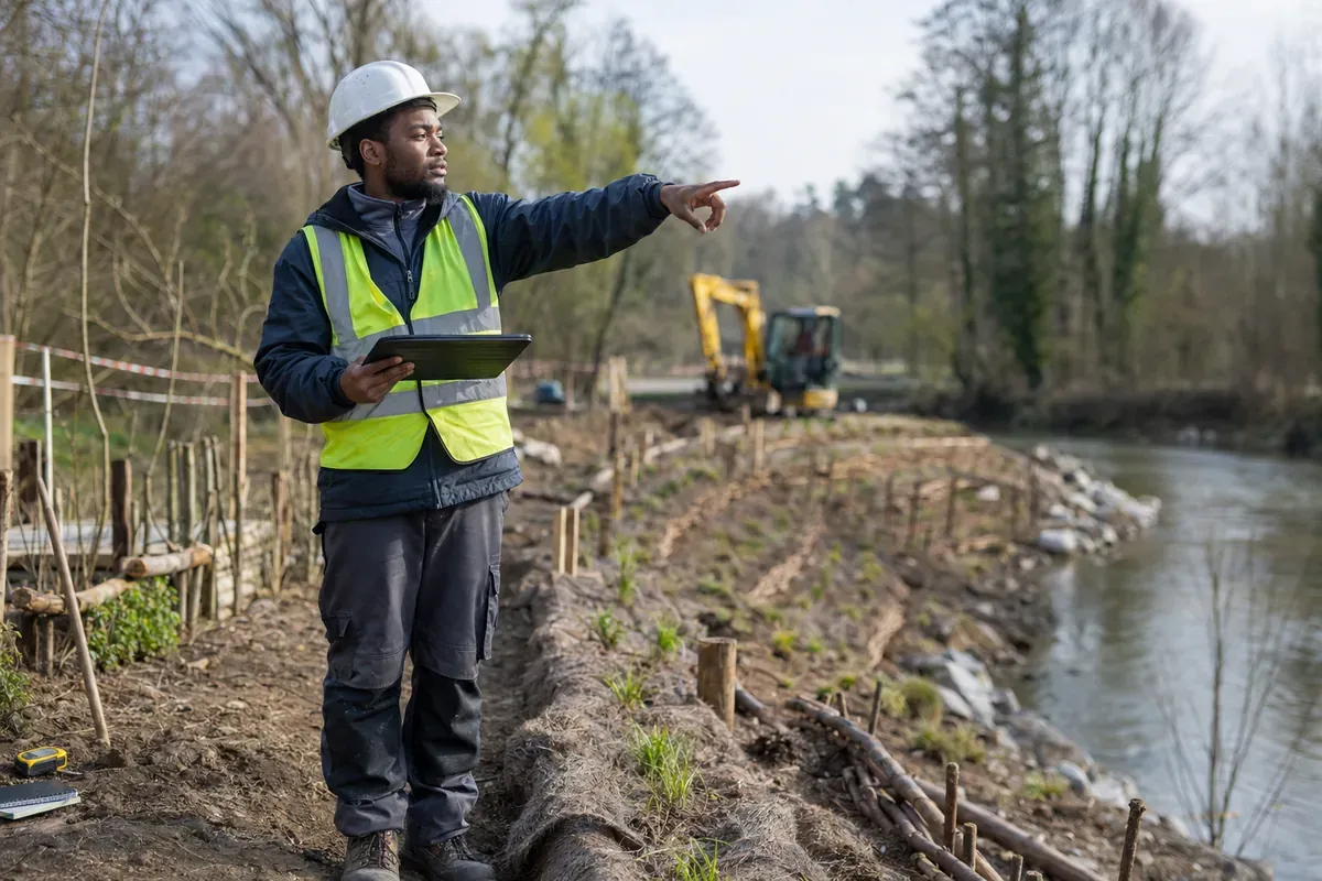 Conducteur de travaux de milieux naturels