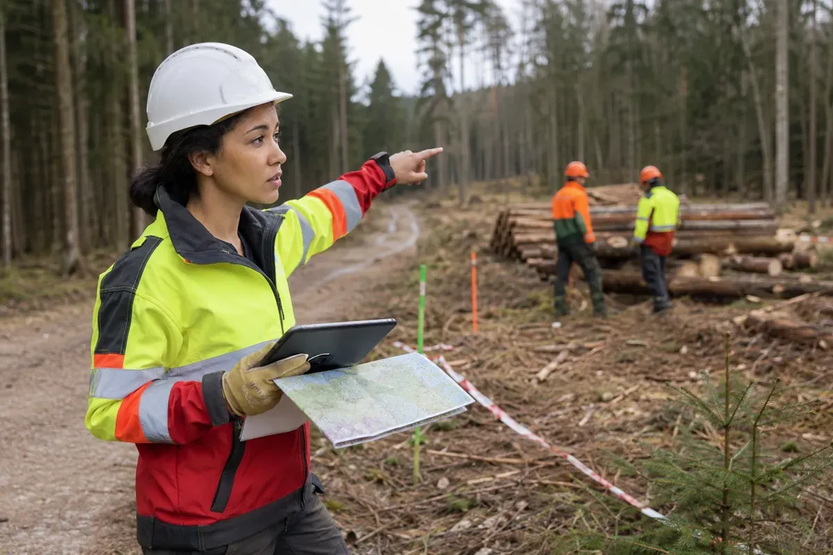 Conducteur de travaux forestiers