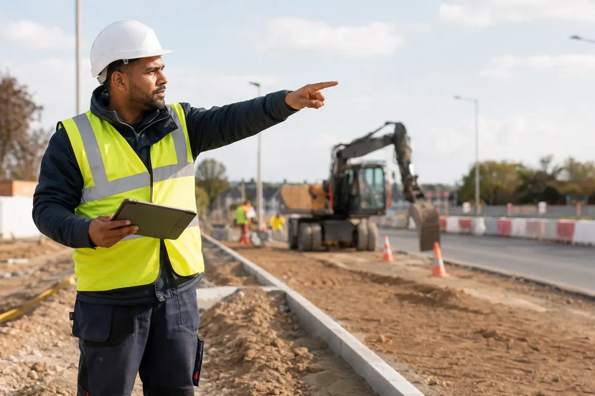 Conducteur de travaux publics