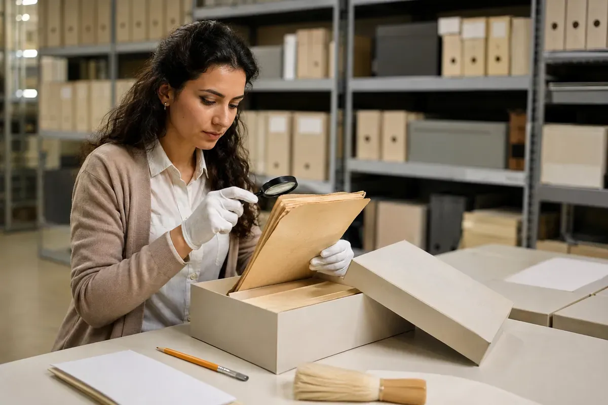 Conservateur d'archives