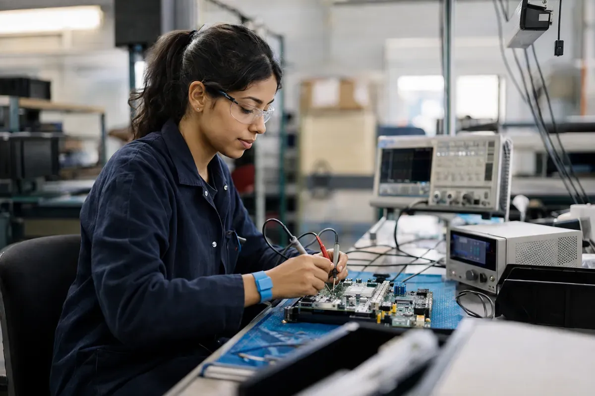 Contrôleur technique en électricité-électronique