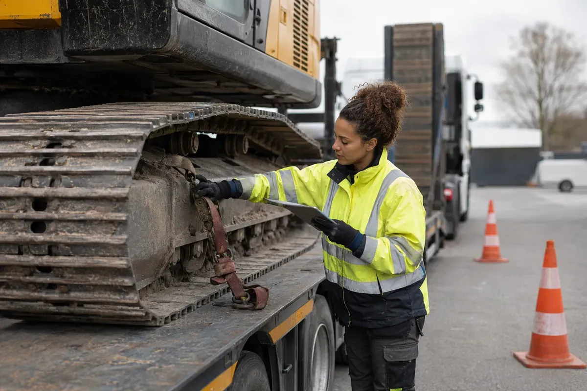 Convoyeur de véhicules ou matériels lourds