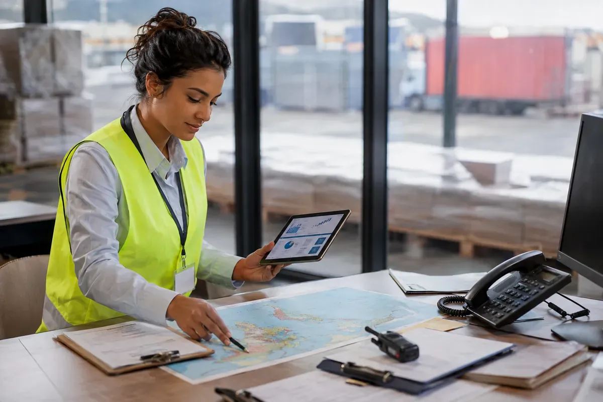 Coordinateur transit en import - export