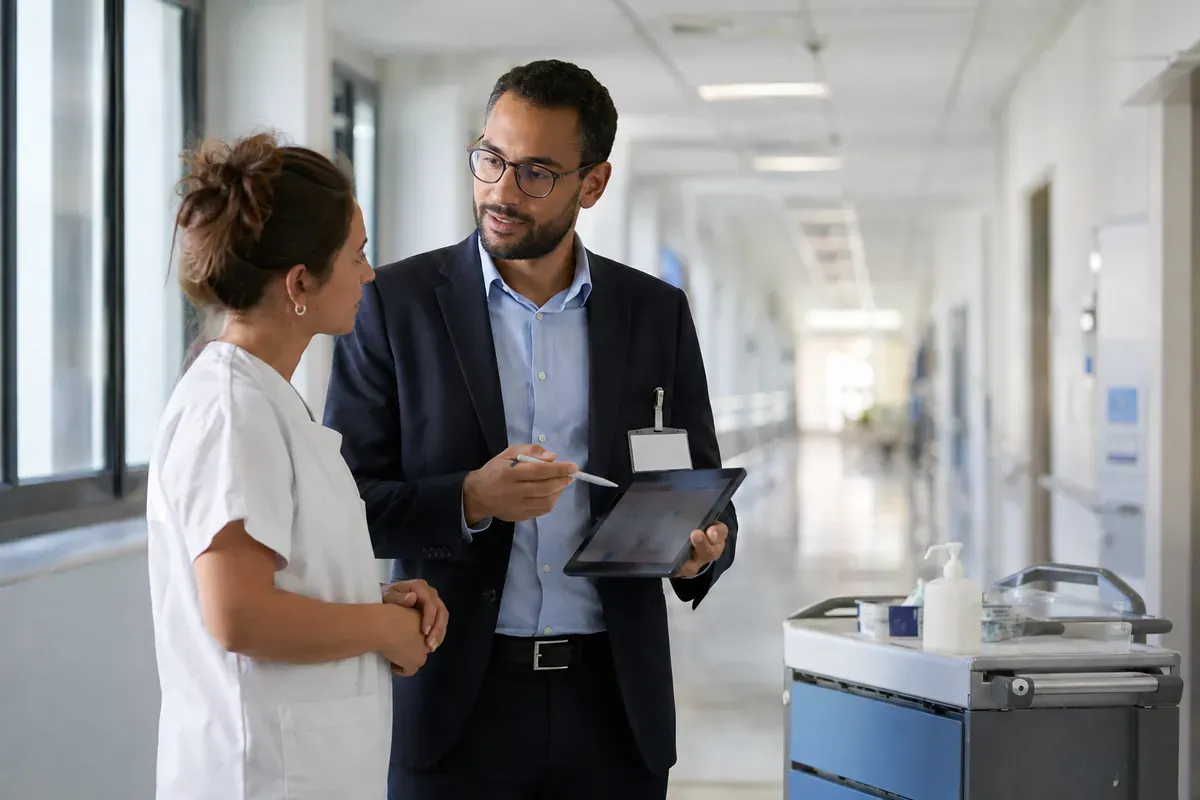 Délégué médical hospitalier