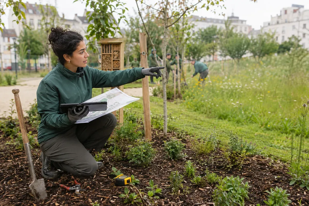 Directeur espaces verts et biodiversité