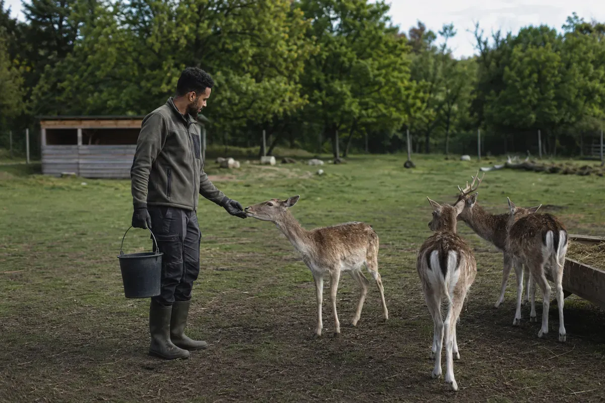 Eleveur d'animaux sauvages